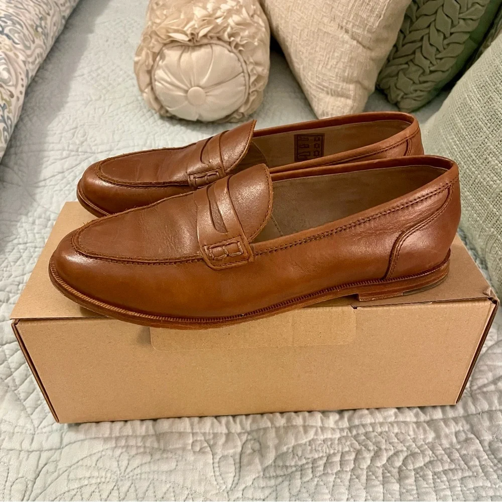 J. Crew Women’s Leather Penny Loafers - Picture 6 of 9
